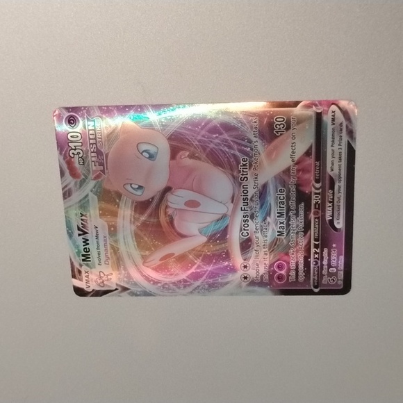 mew vmax pokemon card Amazon.com: Pokemon TCG: Mew VMAX League Battle Deck : Toys & Games main image 0